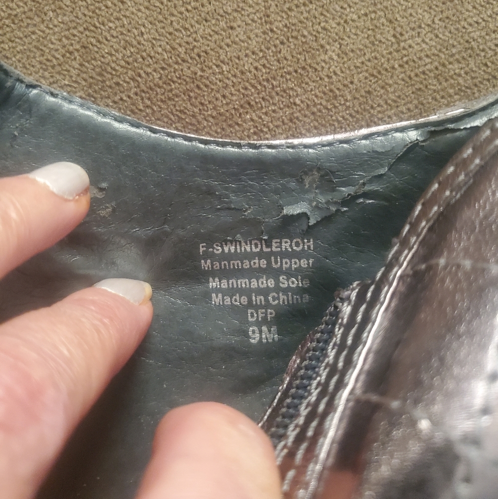 Metallic Pewter Point Toe Booties - image 8